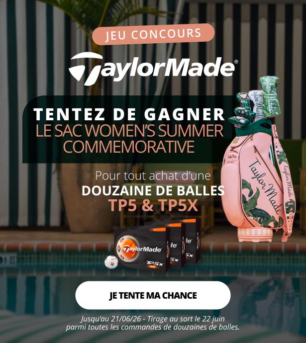 Jeu concours TAYLORMADE - Balles TP5 & TP5X - Sac Women Summer
