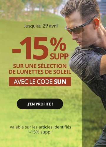 selection lunettes de soleil -15% supplémentaires