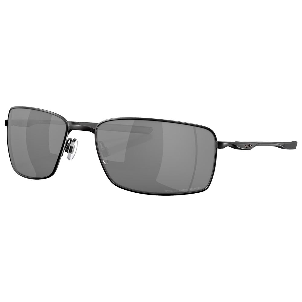 Square Wire Matte Black Black Iridium Polarized