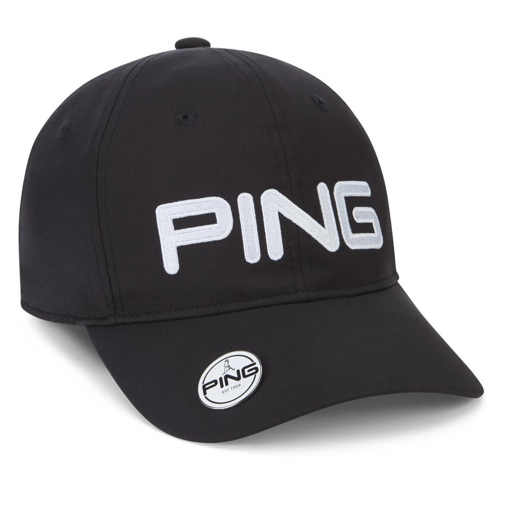 Ping Herren Cap Schwarz - Monsieurgolf.de