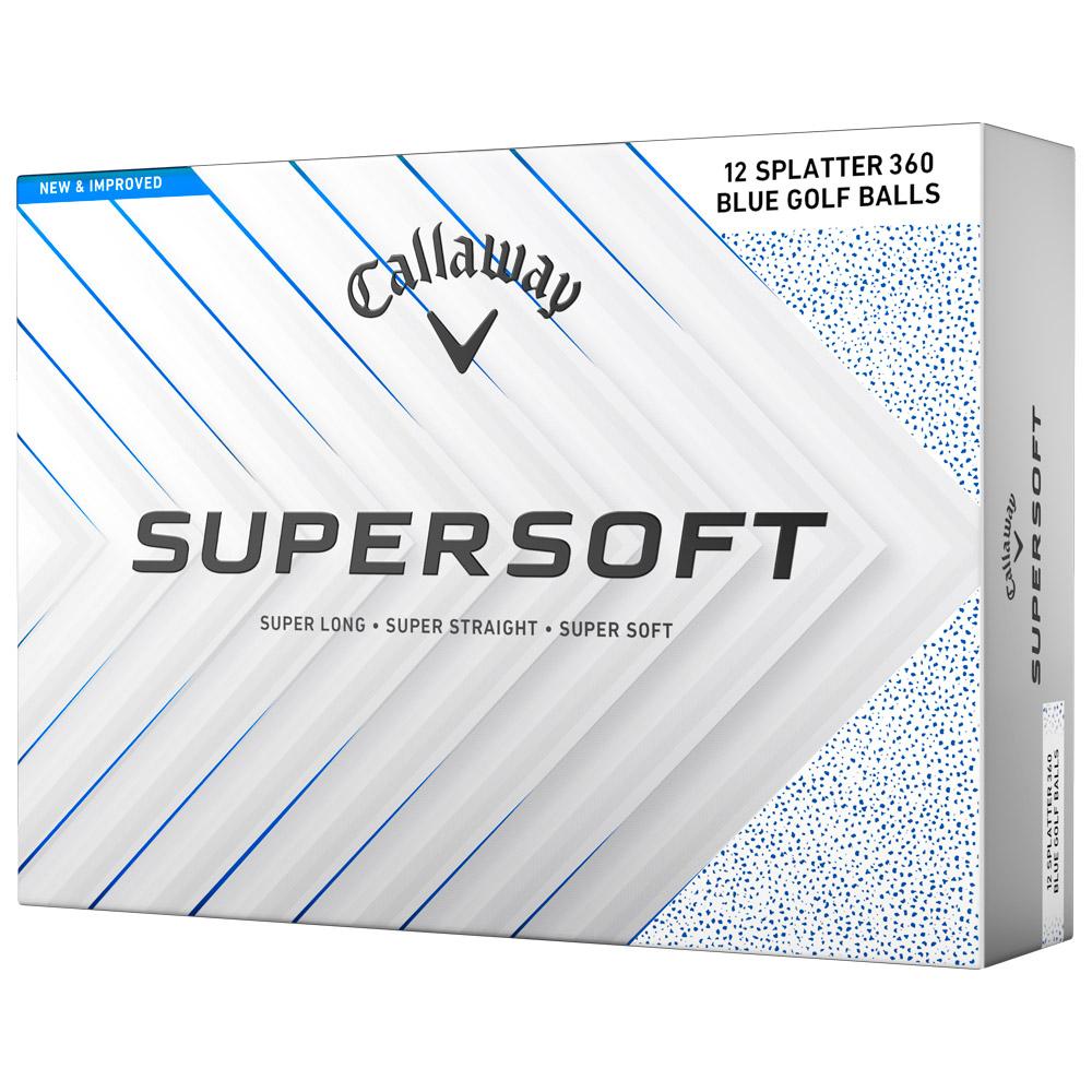 Supersoft Blue Splatter