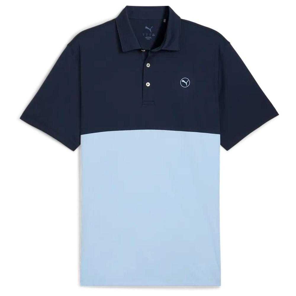 Puma Golf Herren Polohemd Blau XL - Monsieurgolf.de