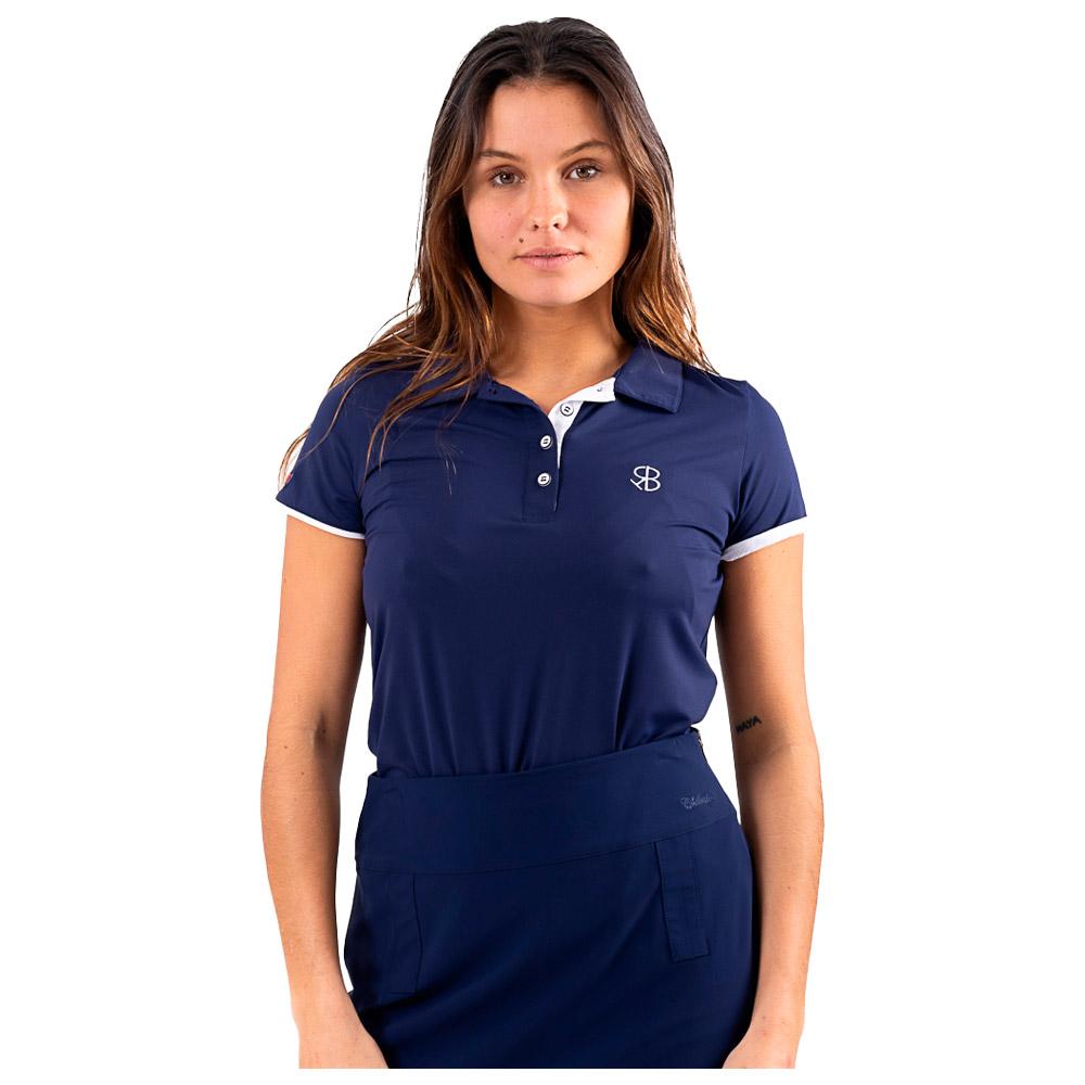 Chiberta Damen Polohemd Marine-Blau XS - Monsieurgolf.de