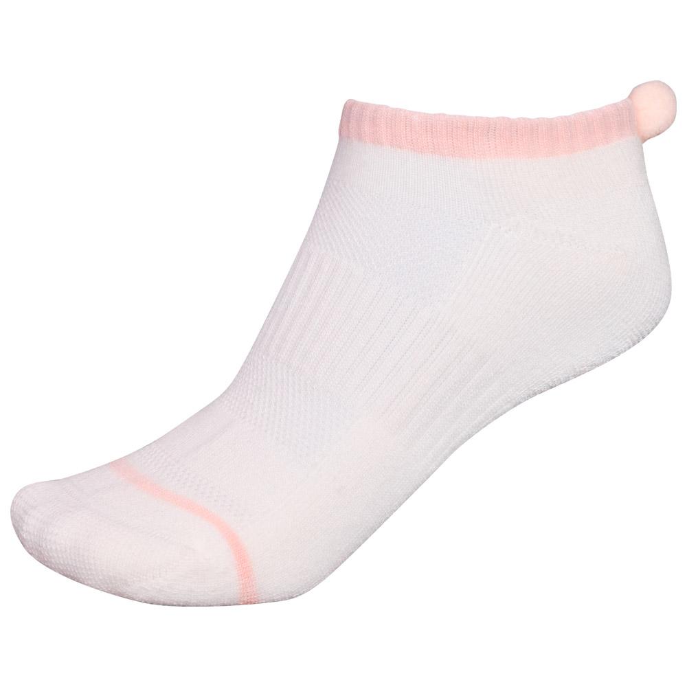Women Prodry Pom Pom White Pink - 36.5-40.5