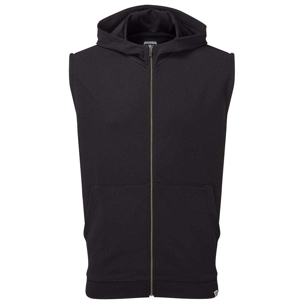 Veste Imperméable FootJoy Homme Taille M - 1/4 Zip Manches Courtes, Noire