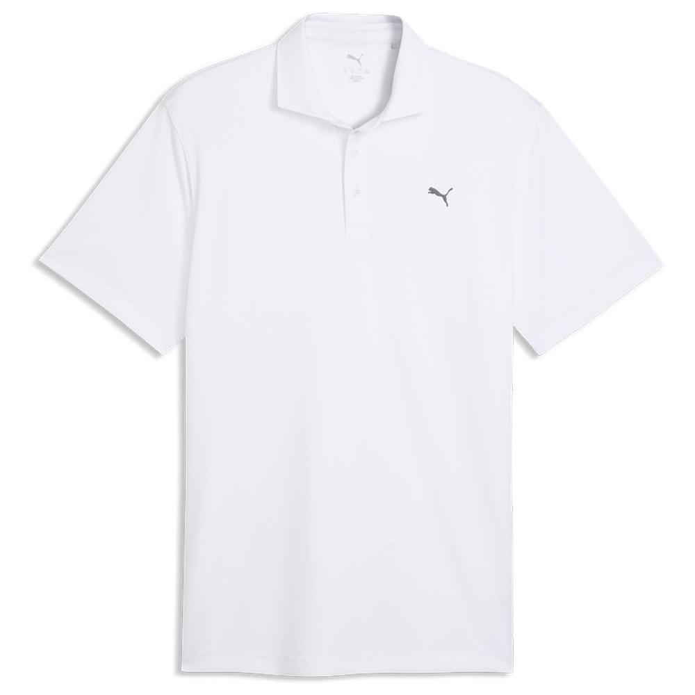 Puma Golf Herren Polohemd Weiß S - Monsieurgolf.de