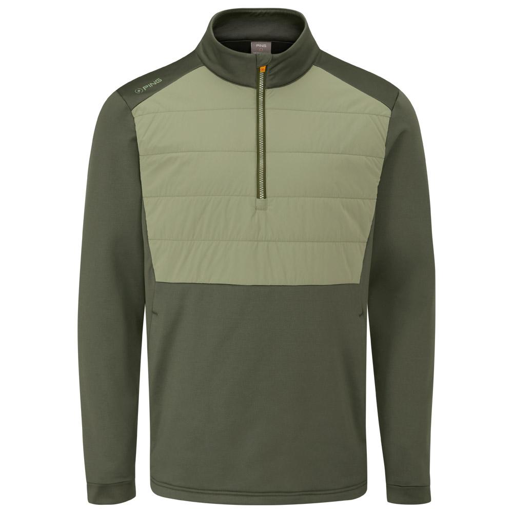 Ping Herren Pullover Dark Olive Lichen M - Monsieurgolf.de