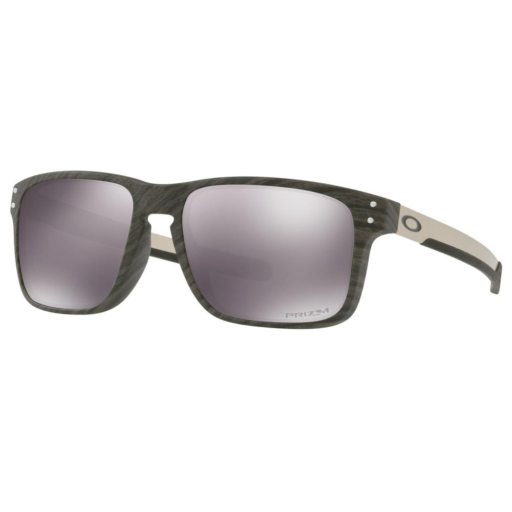 Holbrook Mix Woodgrain Prizm Black Iridium