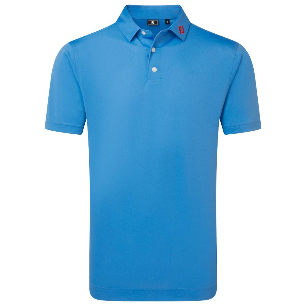 Footjoy Herren Polohemd Blau M - Monsieurgolf.de
