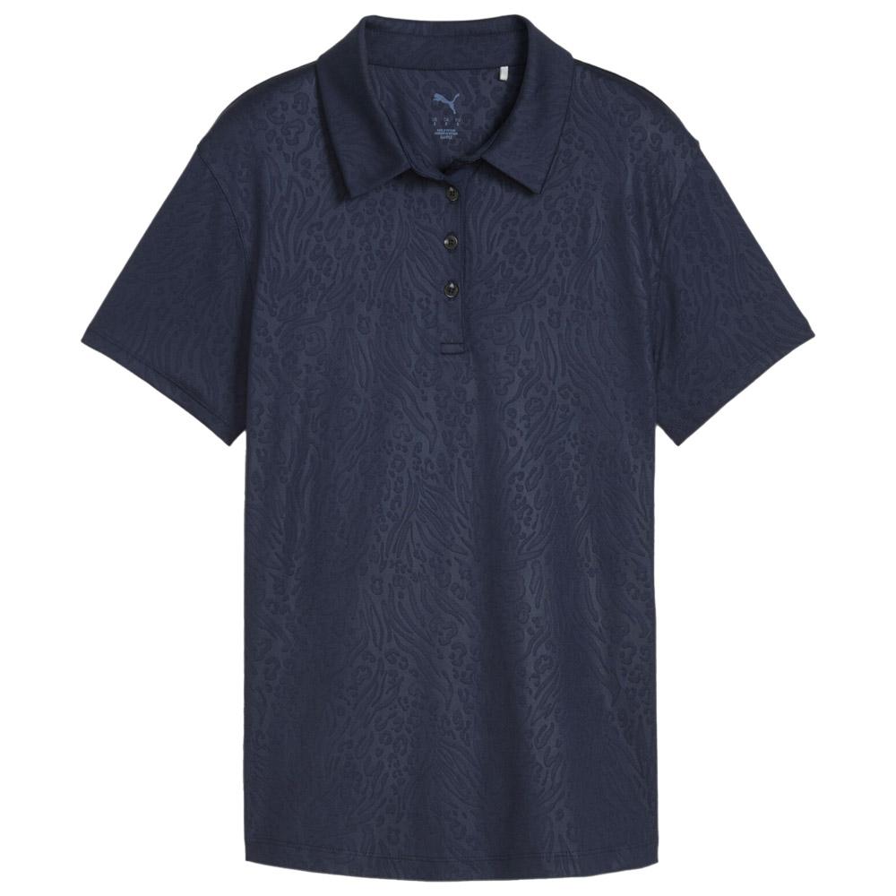 Puma Golf Damen Polohemd Blau S - Monsieurgolf.de