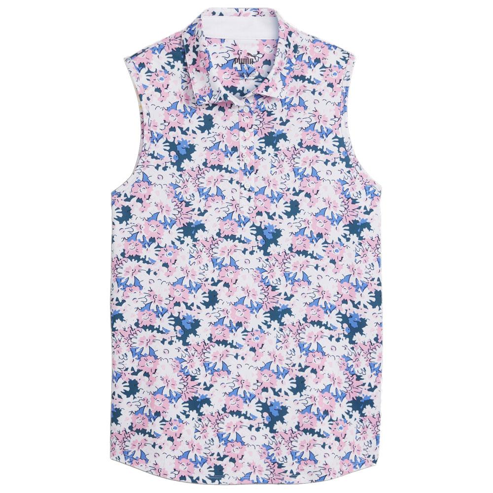 Puma Golf Damen Polohemd Weiß XS - Monsieurgolf.de