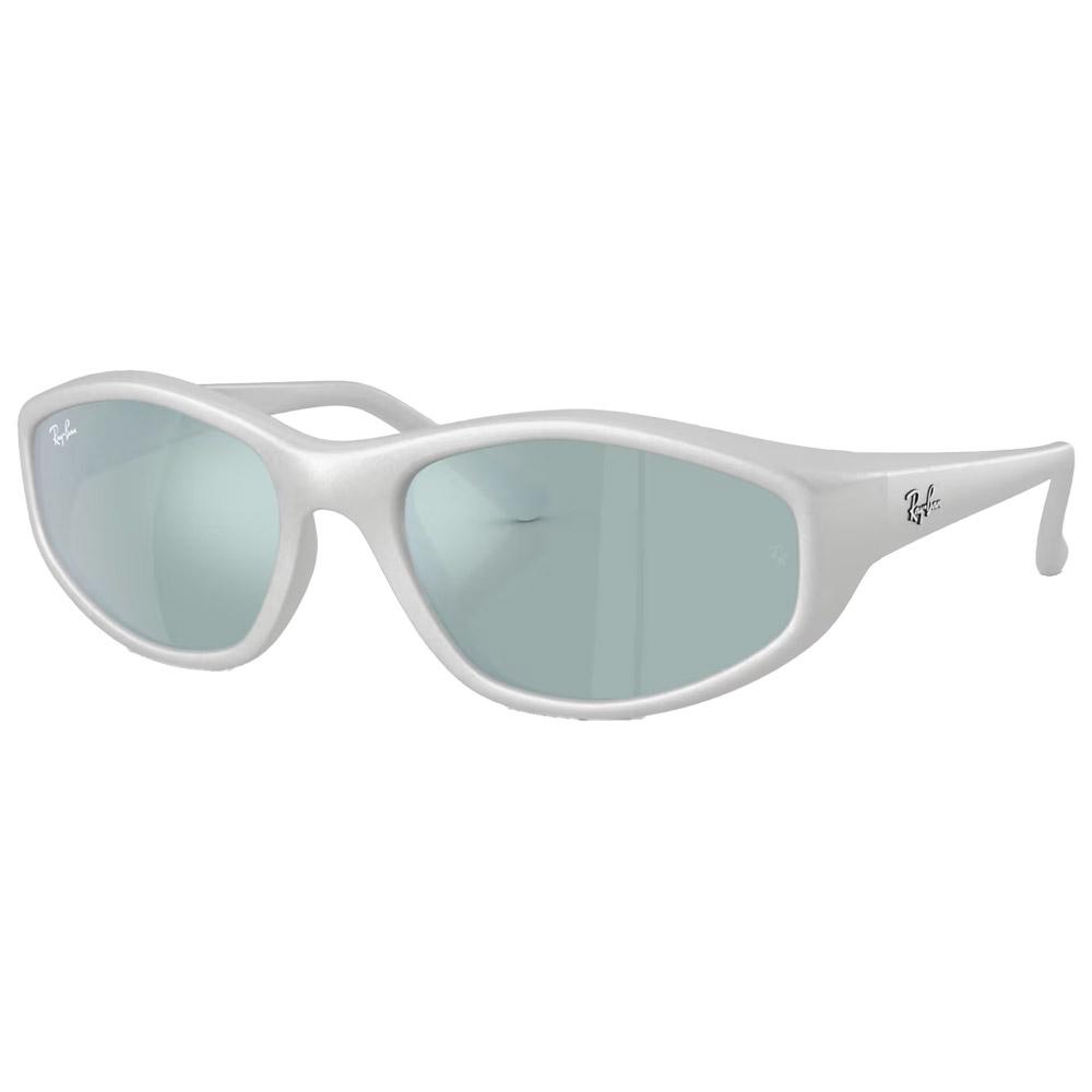 RB2228 Polished Silver Light Green Silver Mirror - 59