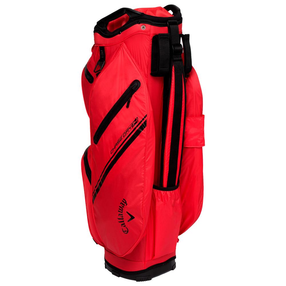 Sac De Golf Chariot Callaway Chase Dry 14 Rouges - Étancher 2025, Neuf En Boîte - 14 Séparateurs