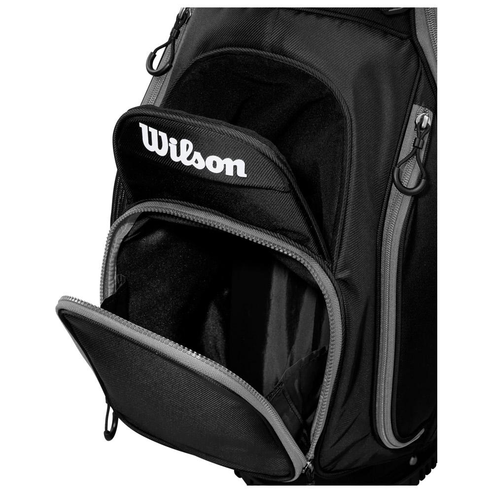 Sac Triple Tennis Wilson Advantage II – Noir Et Blanc – Bandoulière Ajustable – Neuf
