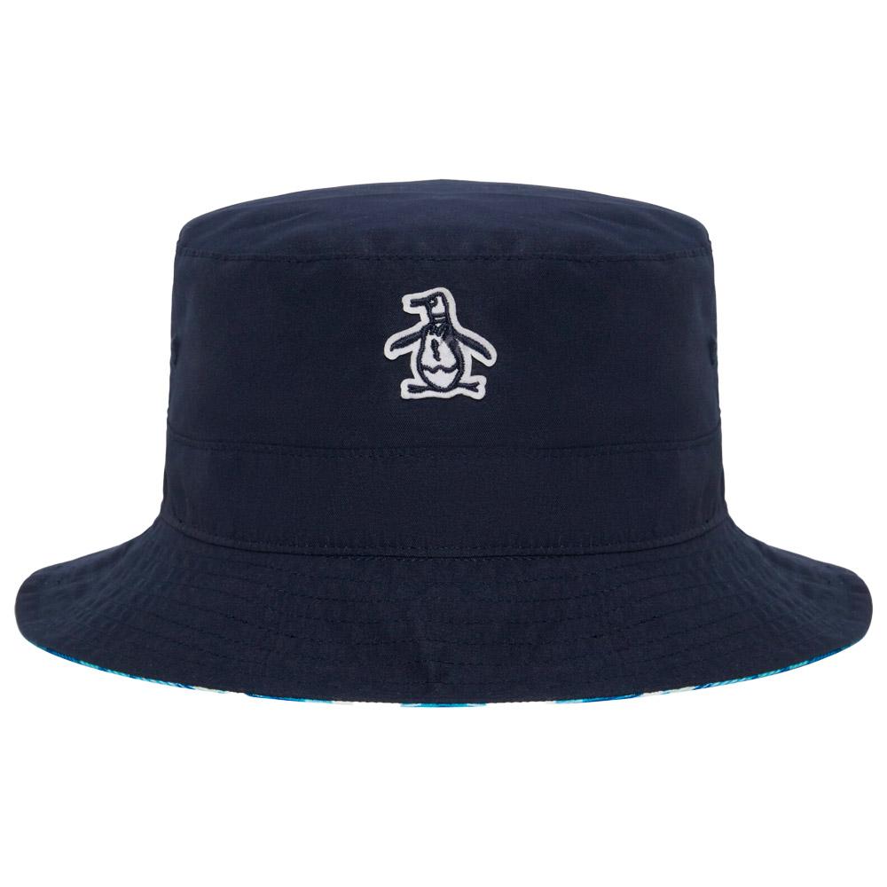 Plaid Reversible Bucket Hat Black Iris - S-M