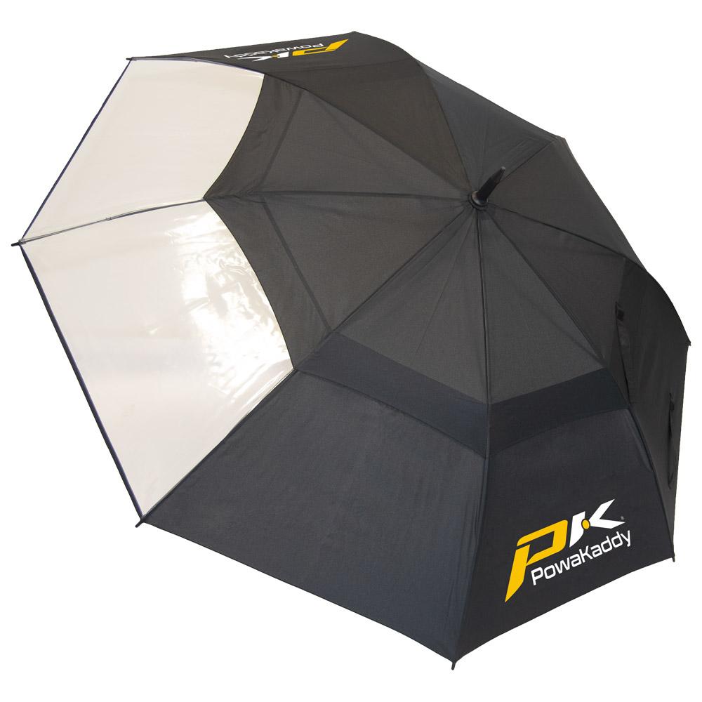 Powakaddy Regenschirm Schwarz - Monsieurgolf.de