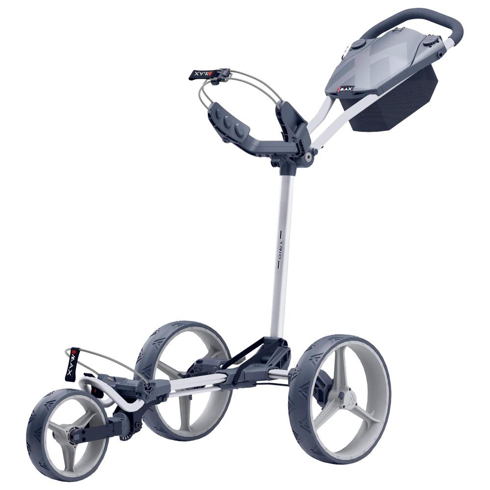 Big Max Manueller Trolley (3 Räder) Grau - Monsieurgolf.de