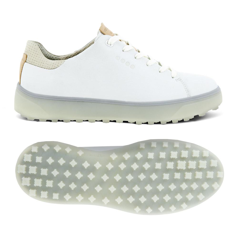 Chaussures sans crampons Ecco Women's Tray Bright White Eté