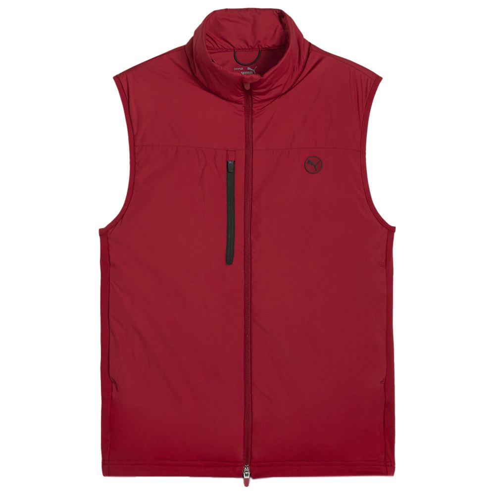 Puma Golf Herren Jacke Rot S - Monsieurgolf.de
