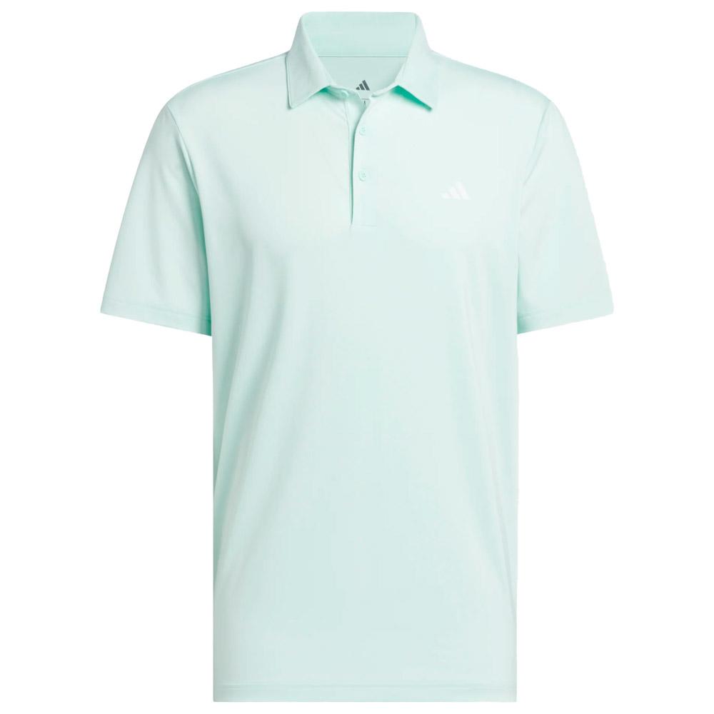 adidas Herren Polohemd Semi Flash Aqua S - Monsieurgolf.de