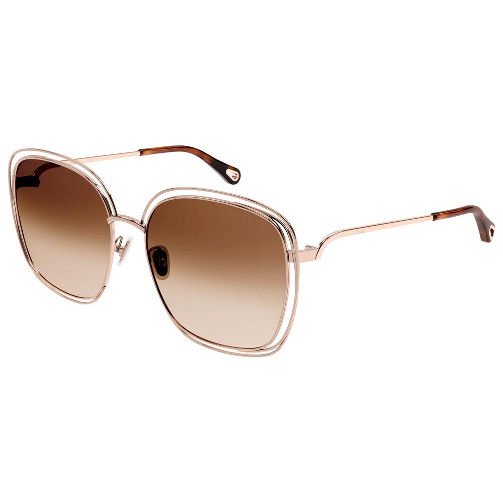 Chloé Sonnenbrille Gold - Monsieurgolf.de