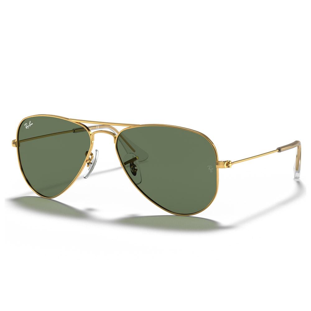 Aviator Kids Polished Arista Gold Dark Green