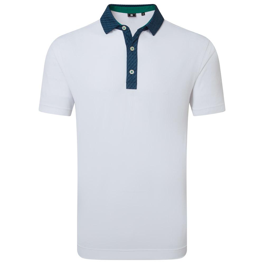 Footjoy Herren Polohemd Weiß XL - Monsieurgolf.de