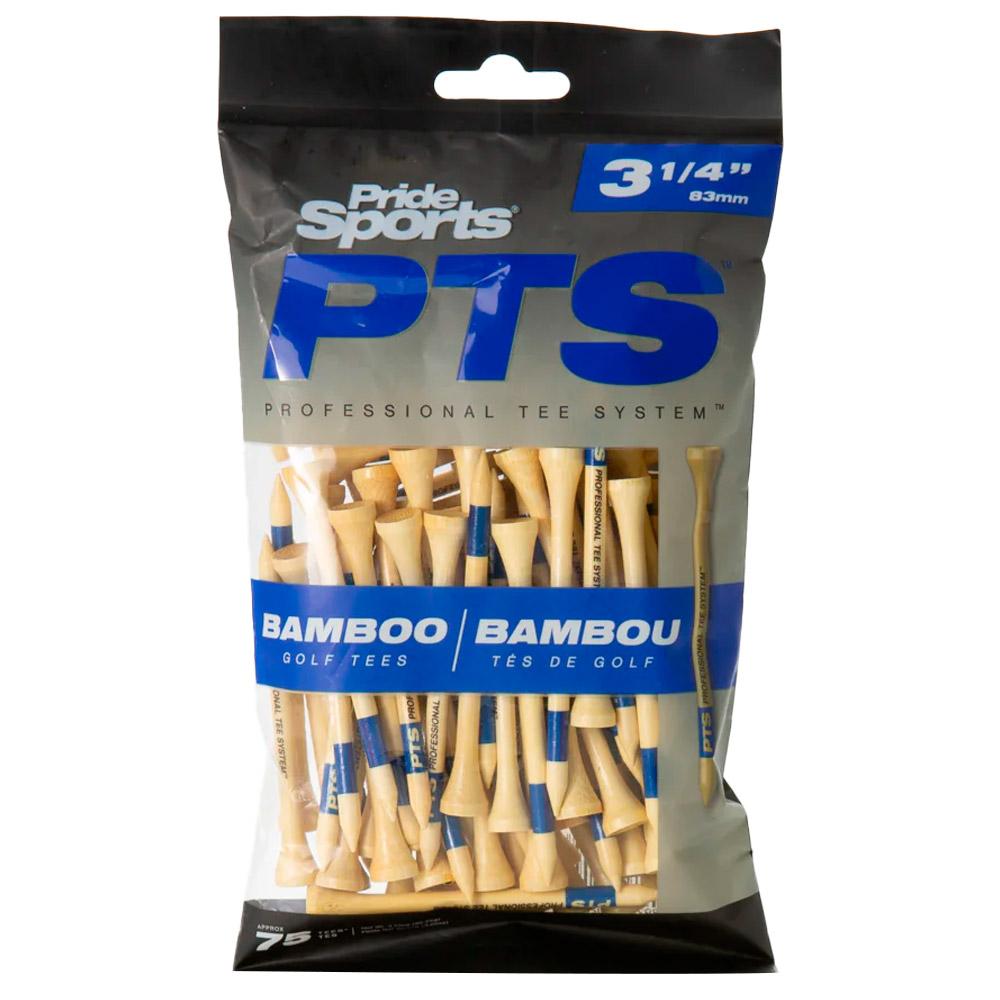 PTS Bamboo 3 1/4In Tees Blue Pack 75