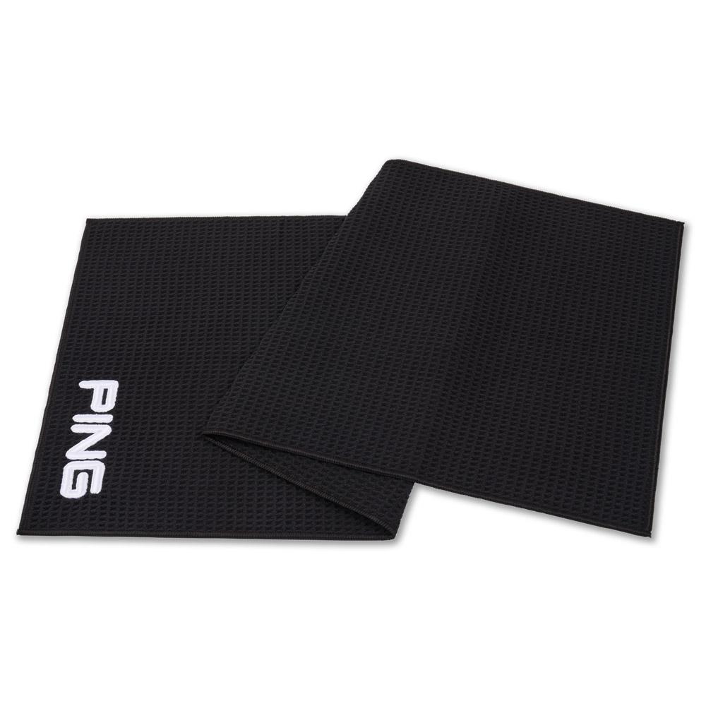 Ping Handtuch Schwarz - Monsieurgolf.de