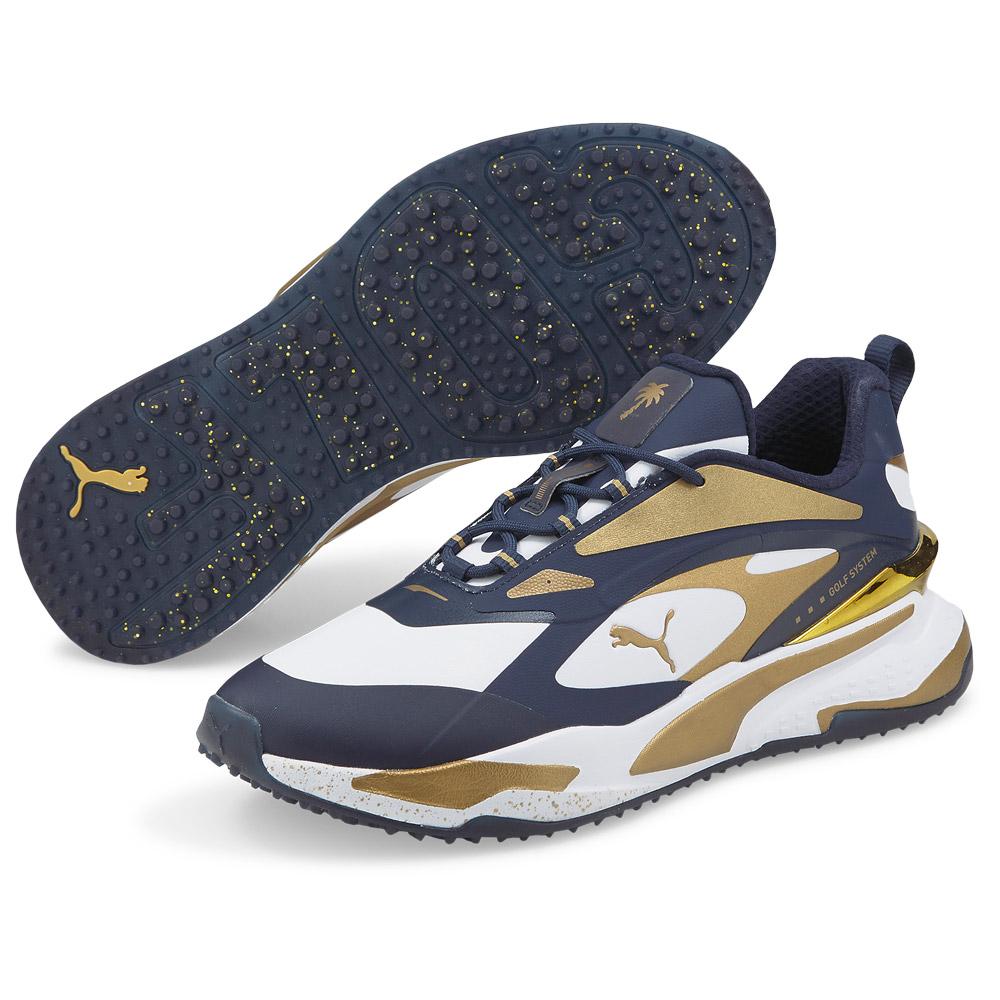 Chaussures sans crampons Puma Golf PTC Gs-fast Navy Blazer Gold