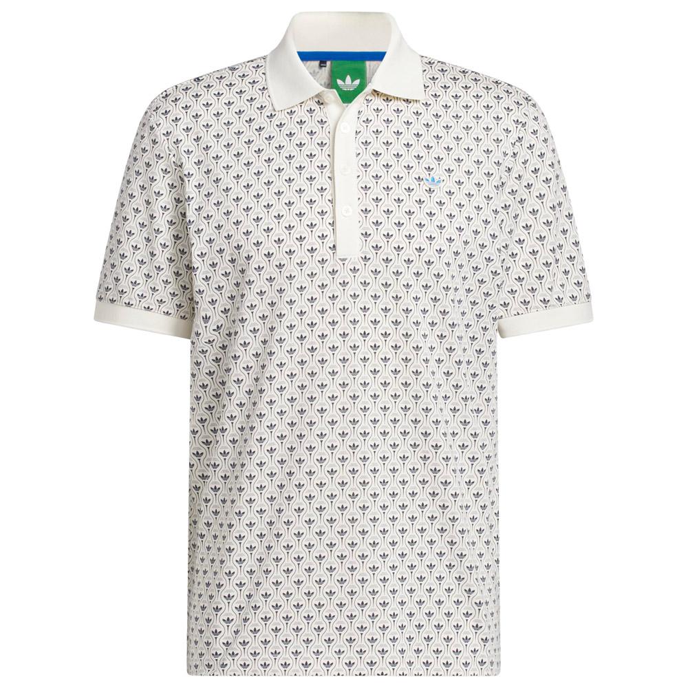 adidas Originals Herren Polohemd Weiß L - Monsieurgolf.de