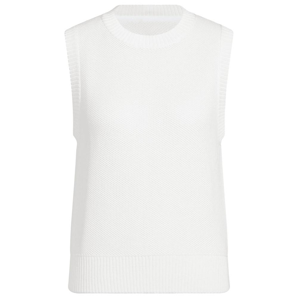 adidas Damen Pullover Weiß M - Monsieurgolf.de