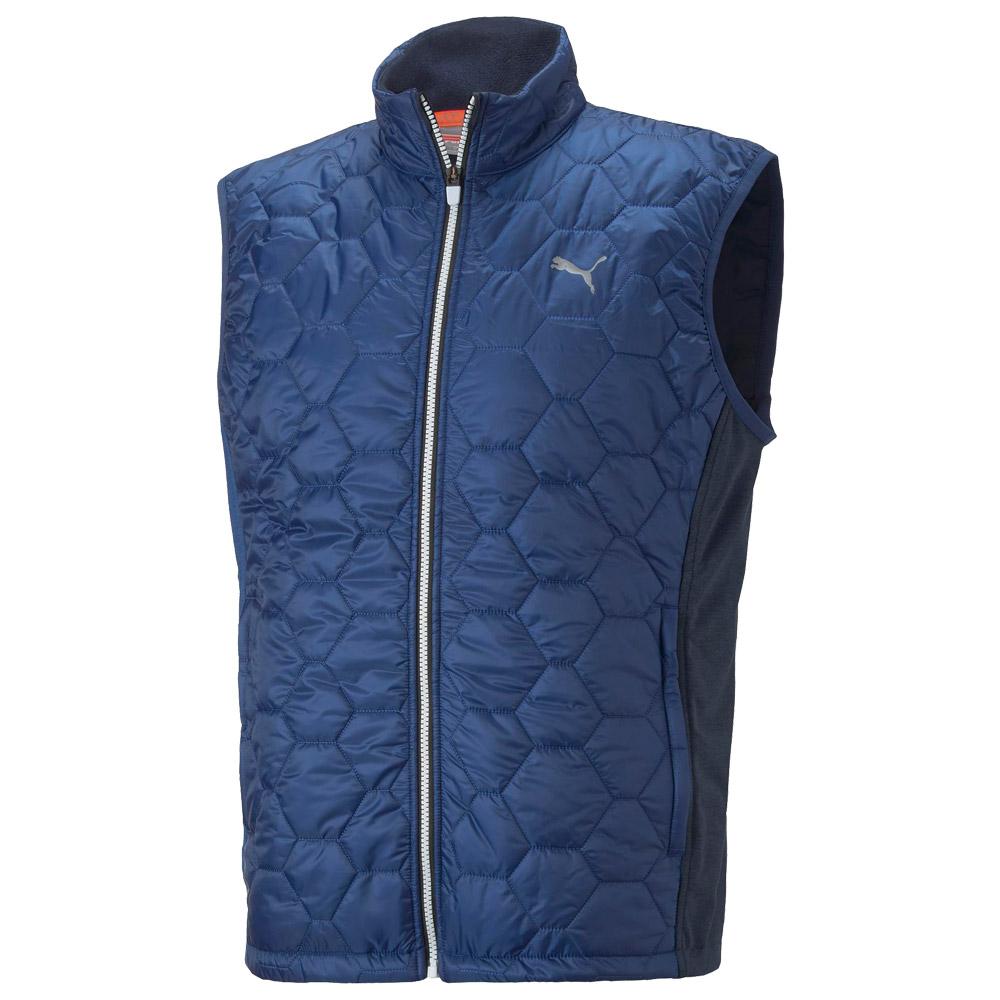 Veste Puma Golf Cloudspun Primaloft Vest Blazing Blue Heather Hiver