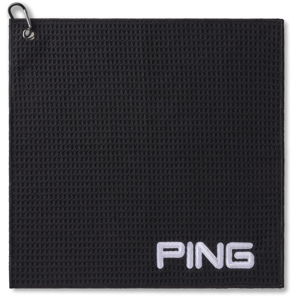 Ping Handtuch Schwarz - Monsieurgolf.de