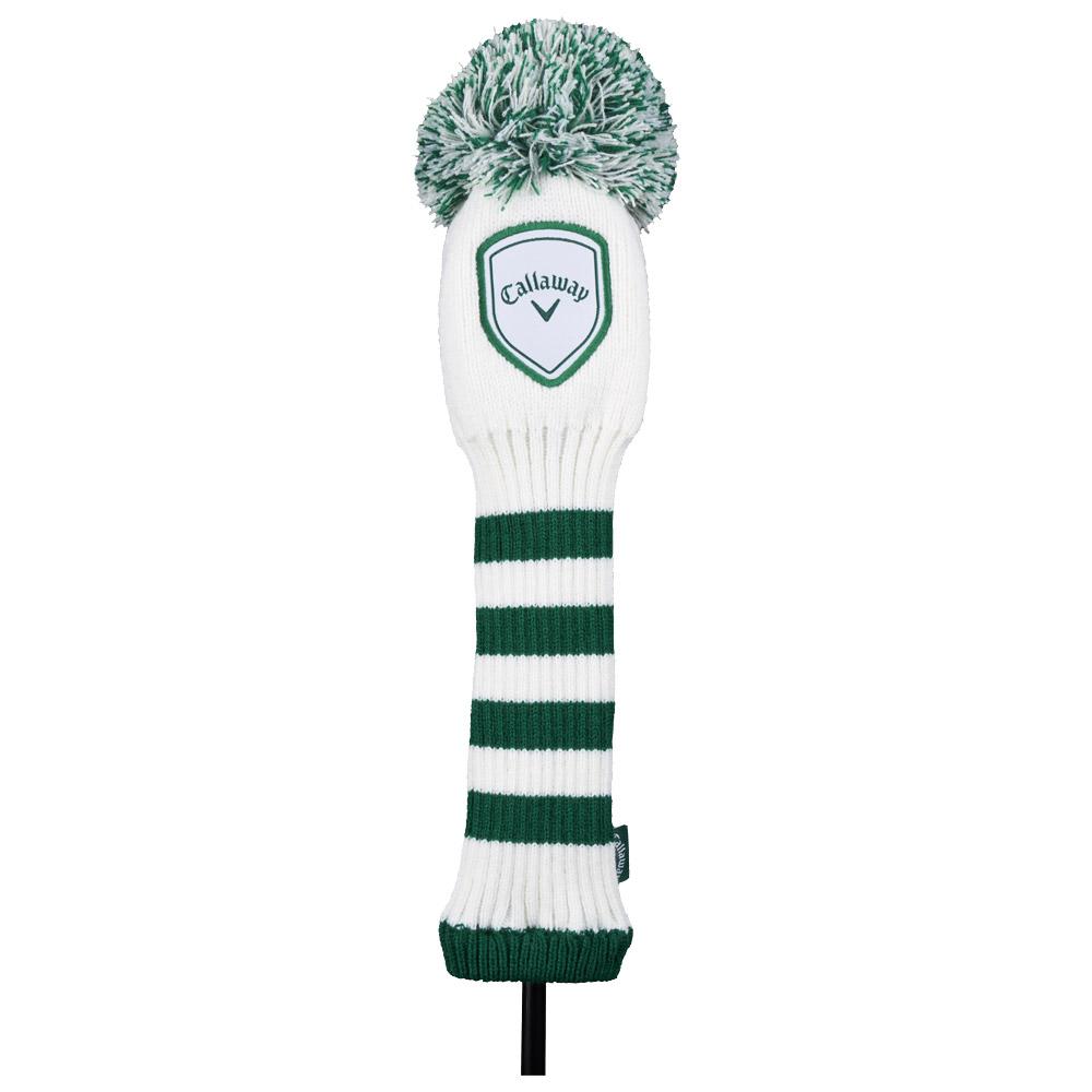 Pom Pom Driver White Green