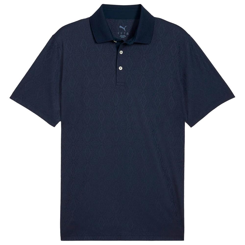 Puma Golf Herren Polohemd Blau M - Monsieurgolf.de