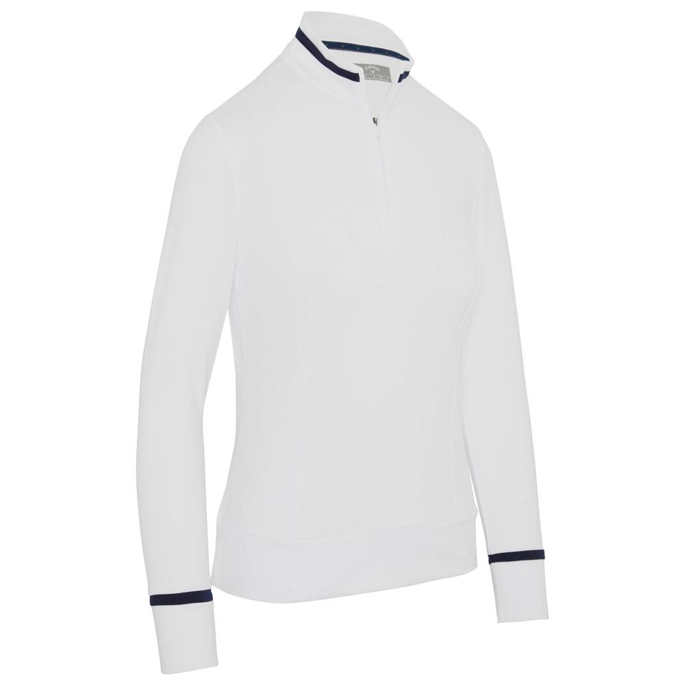 Thermal Long Sleeve Colour Bloc Bright White - S