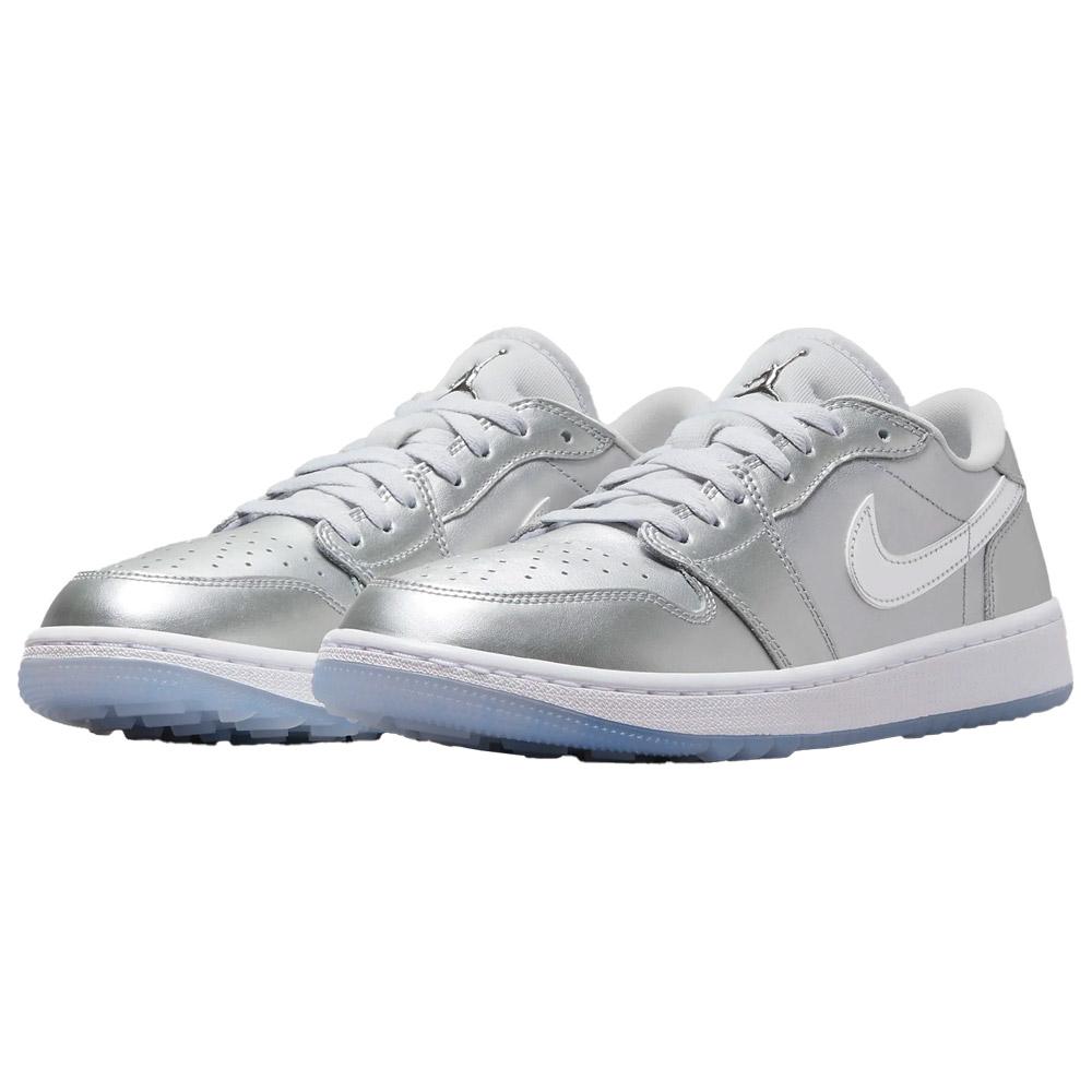 Chaussures sans crampons Nike Air Jordan Low Nrg Metallic Silver