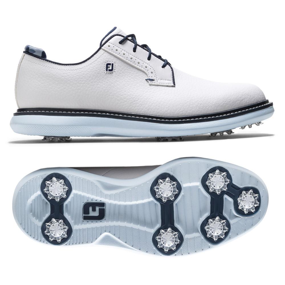 Footjoy Schuhe mit Spikes Weiß 10.5 - Monsieurgolf.de