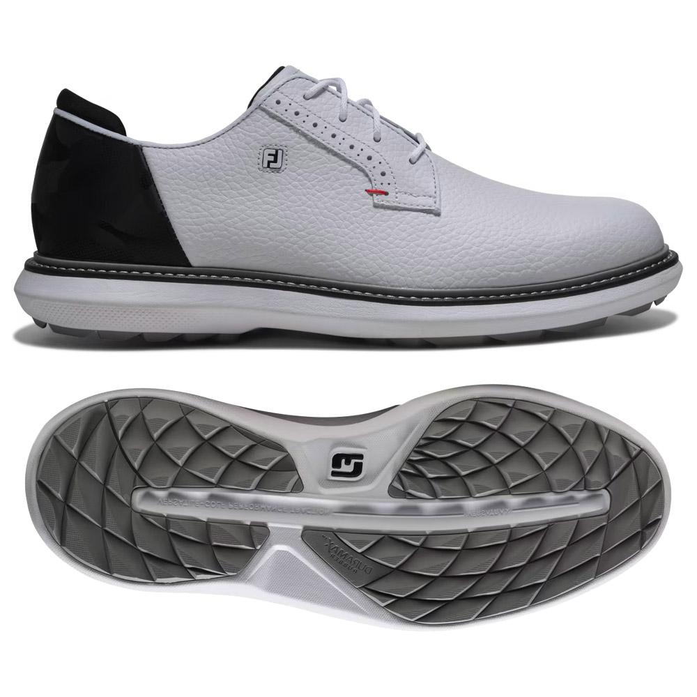 Traditions Blucher White Black Red - 8.5M