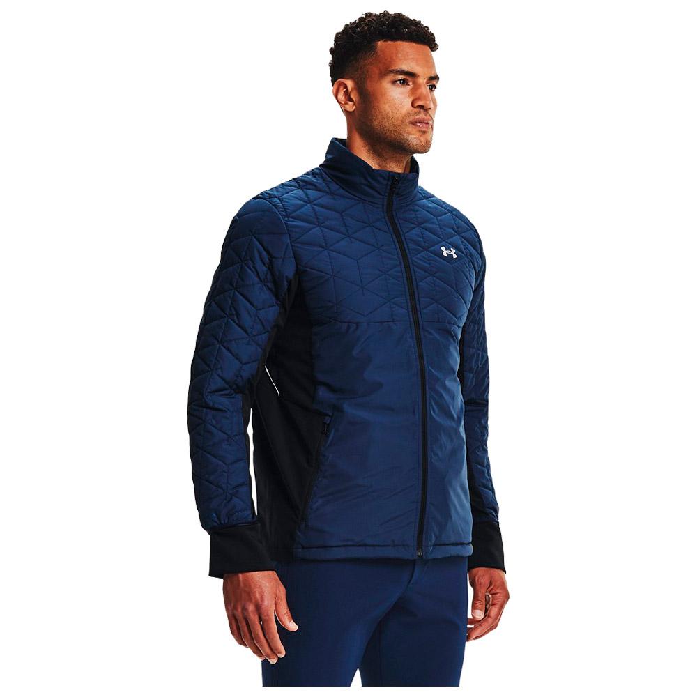 Veste Under Armour ColdGear Reactor Golf Hybrid Academy Black Hiver 2023 Monsieurgolf