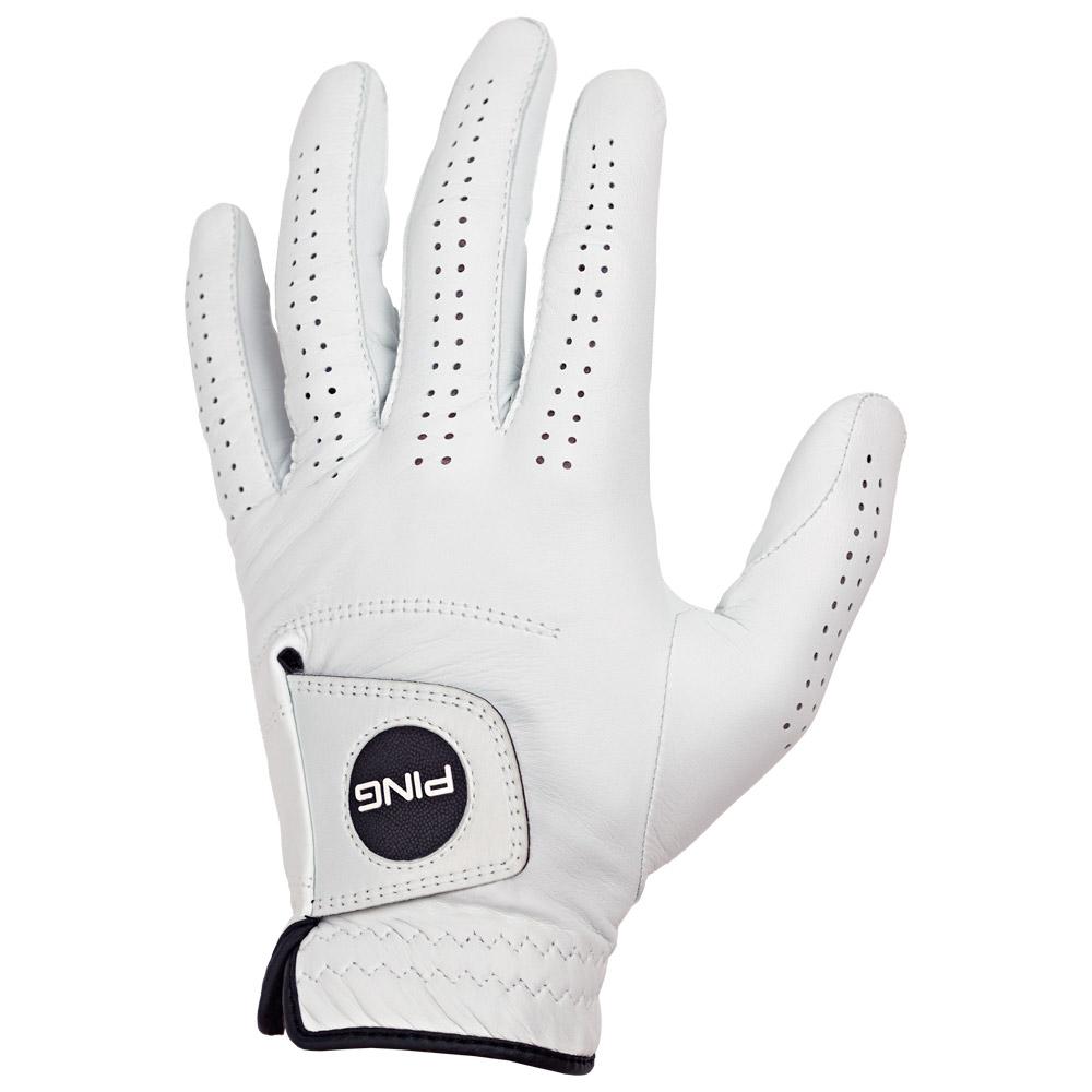 Ping Klassischer Lederhandschuh (einzeln) Weiß M-L - Monsieurgolf.de