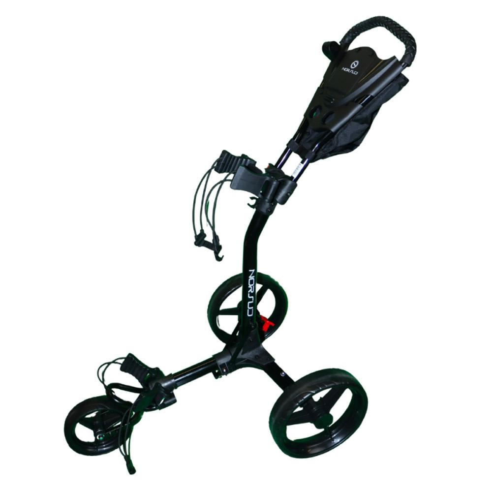 Norsud Manueller Trolley (3 Räder) Schwarz - Monsieurgolf.de