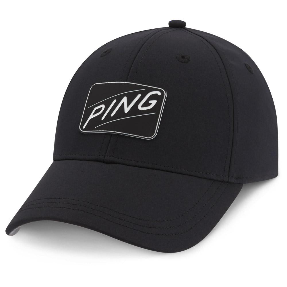 Ping Herren Cap Schwarz - Monsieurgolf.de