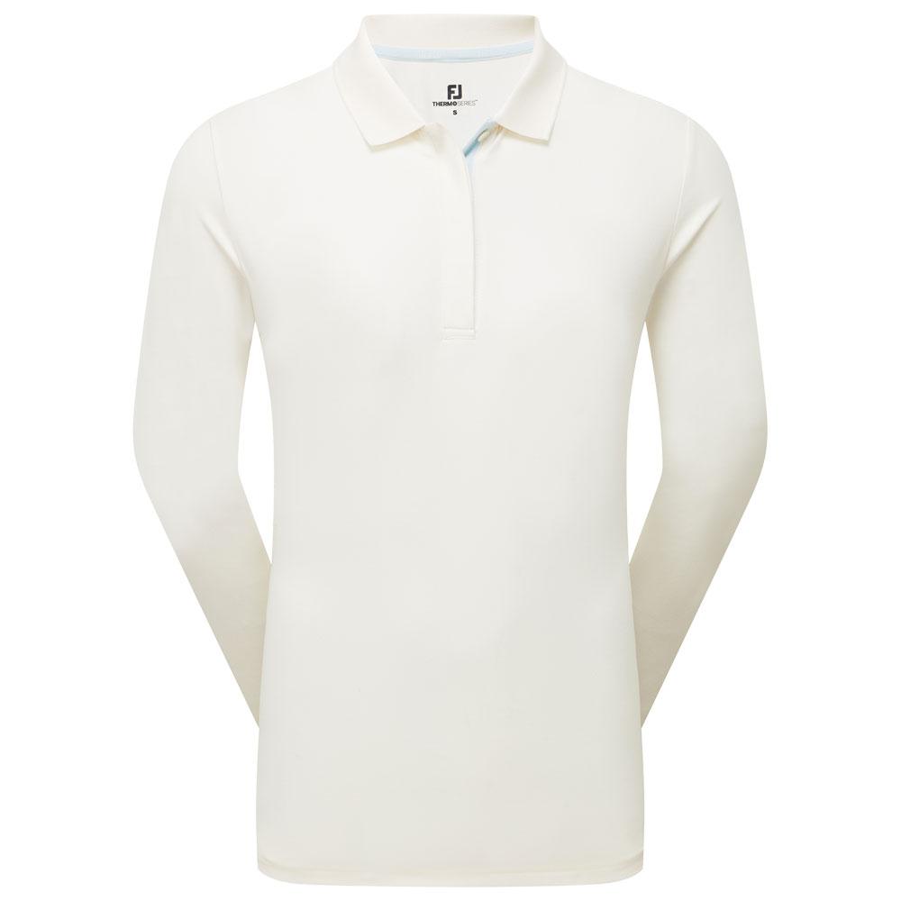 Footjoy Damen Polohemd Weiß M - Monsieurgolf.de