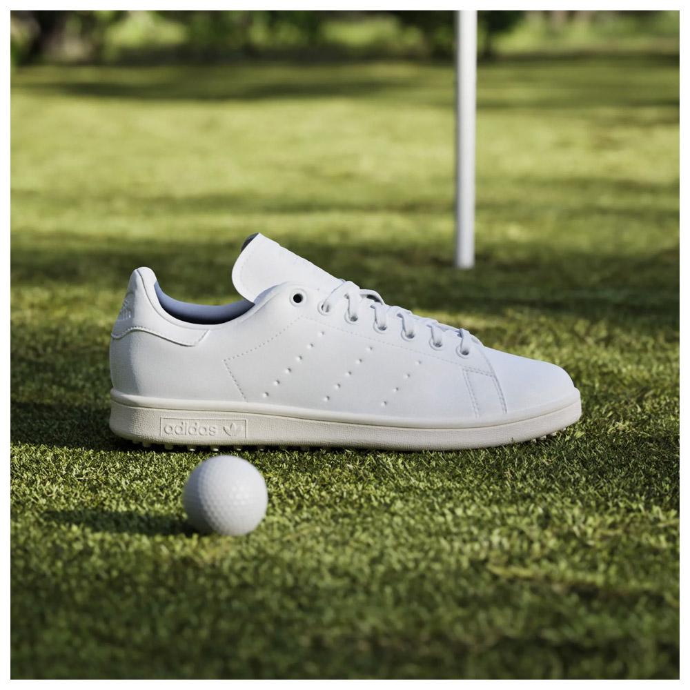 Chaussures sans crampons adidas Stan Smith Golf White Off White Ete 2024 Monsieurgolf