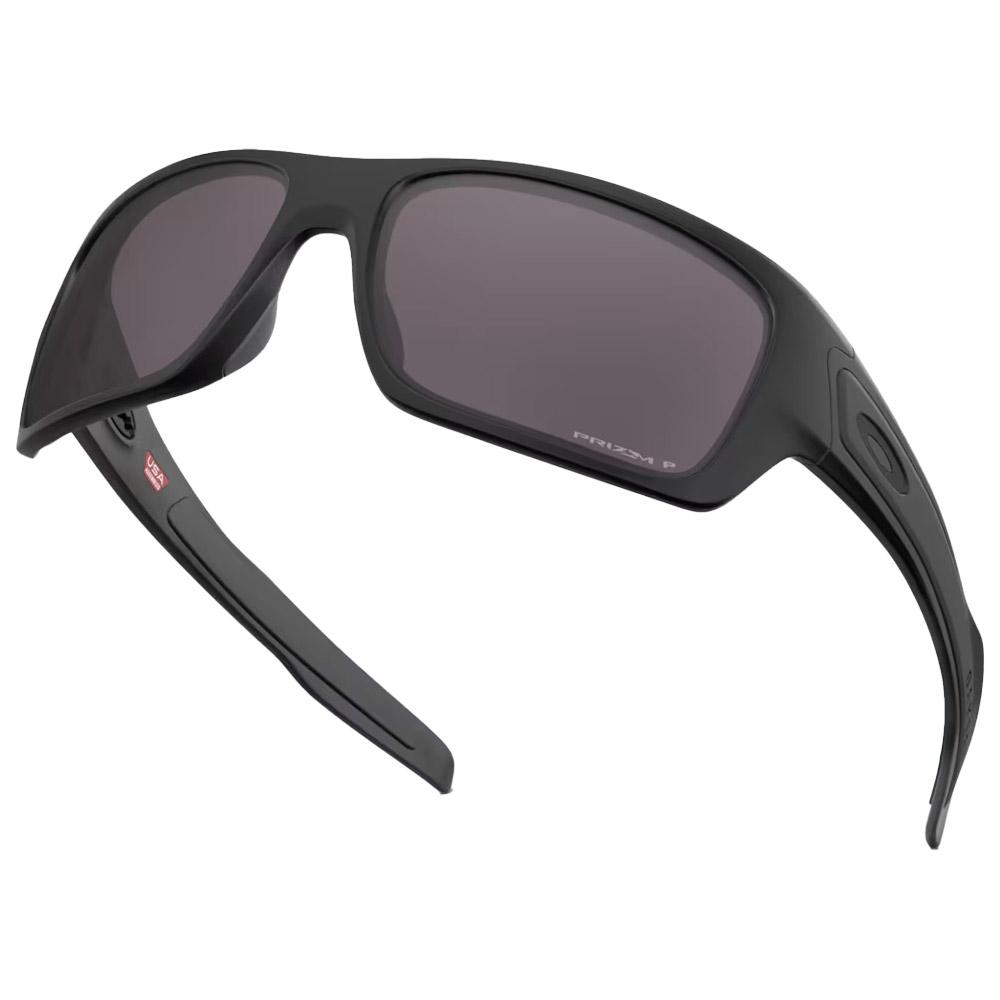 Turbine Matte Black Prizm Grey Polarized