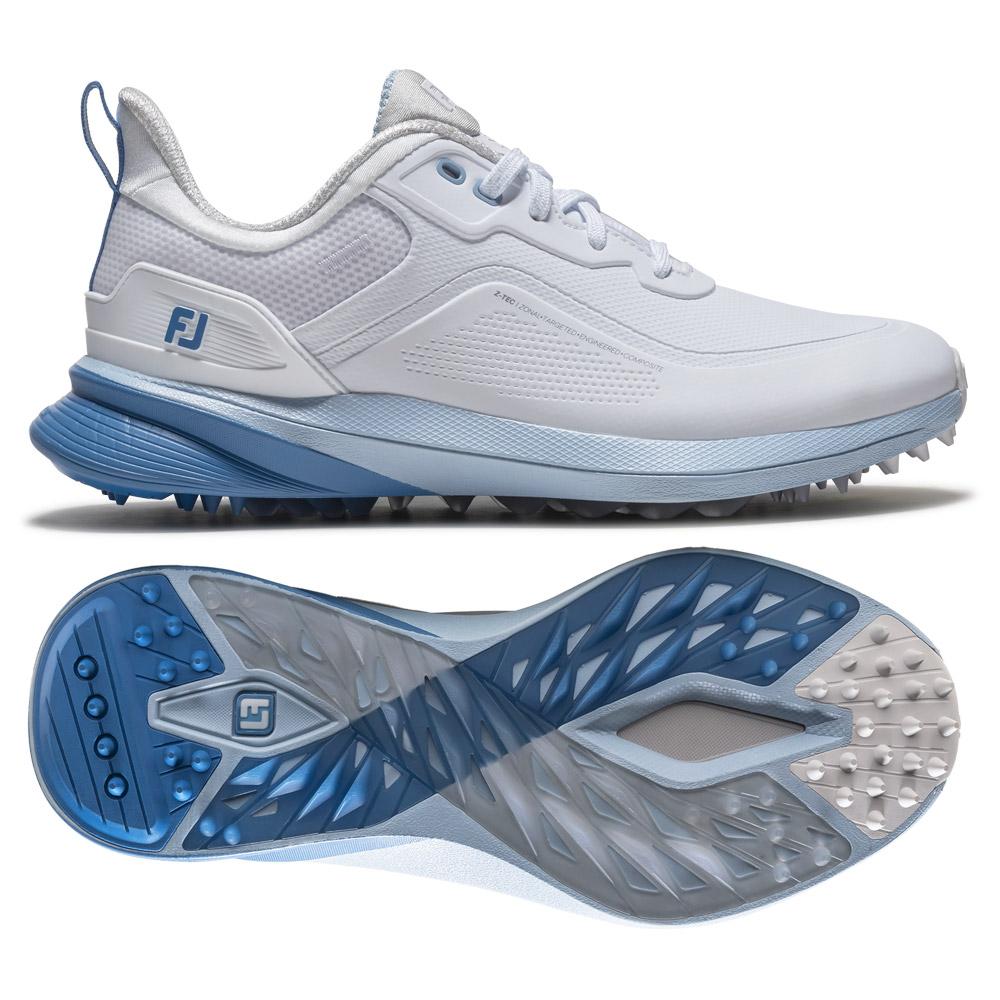 Women Pro SL White White Blue - 6M