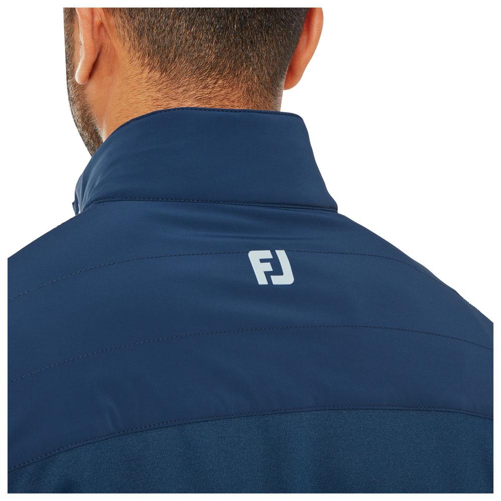 Pull Homme FootJoy – Quart De Zip – Bleu Marine/royal – Taille XL – Logo Golf