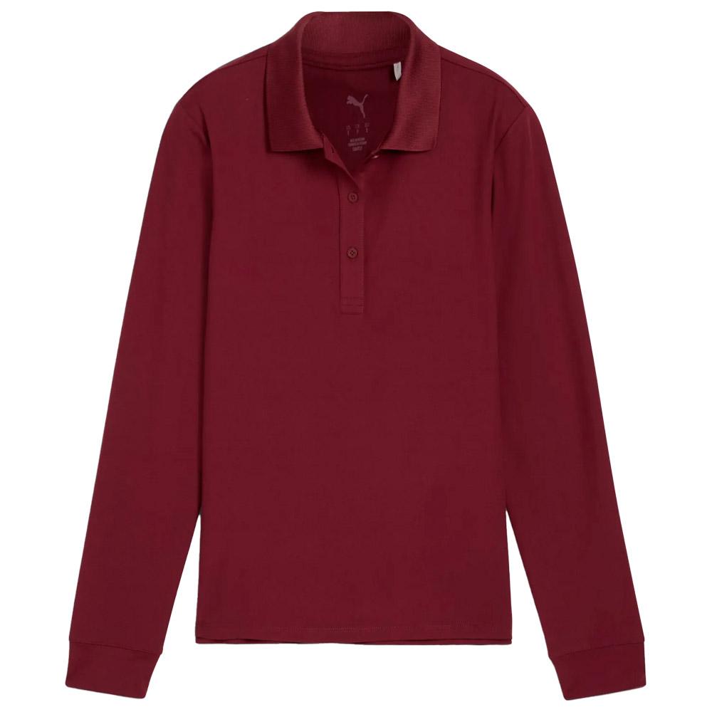 Puma Golf Damen Polohemd Ruby Shimmer S - Monsieurgolf.de